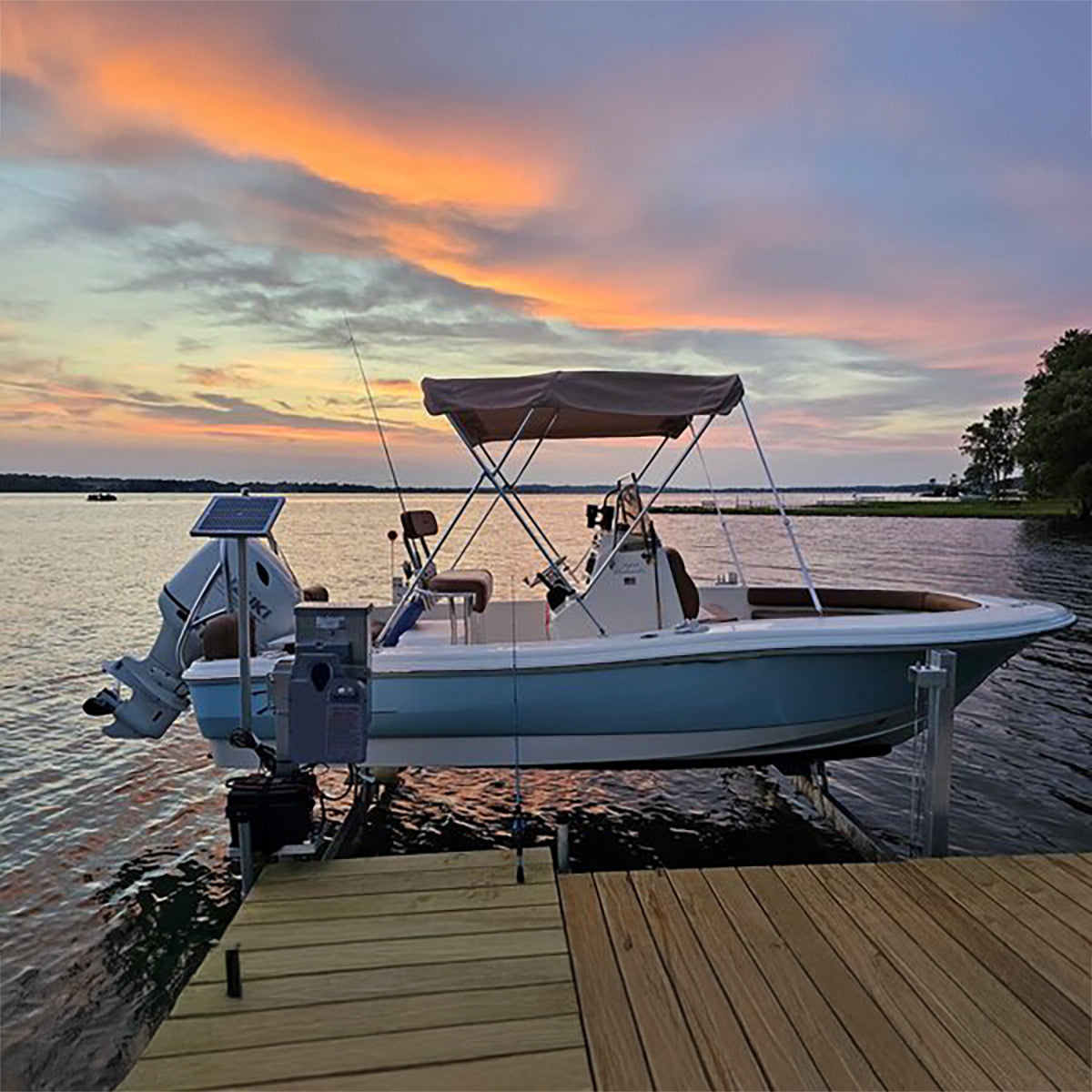 AC - Lake Lifter Direct Drive Manual Boat Lift Motor