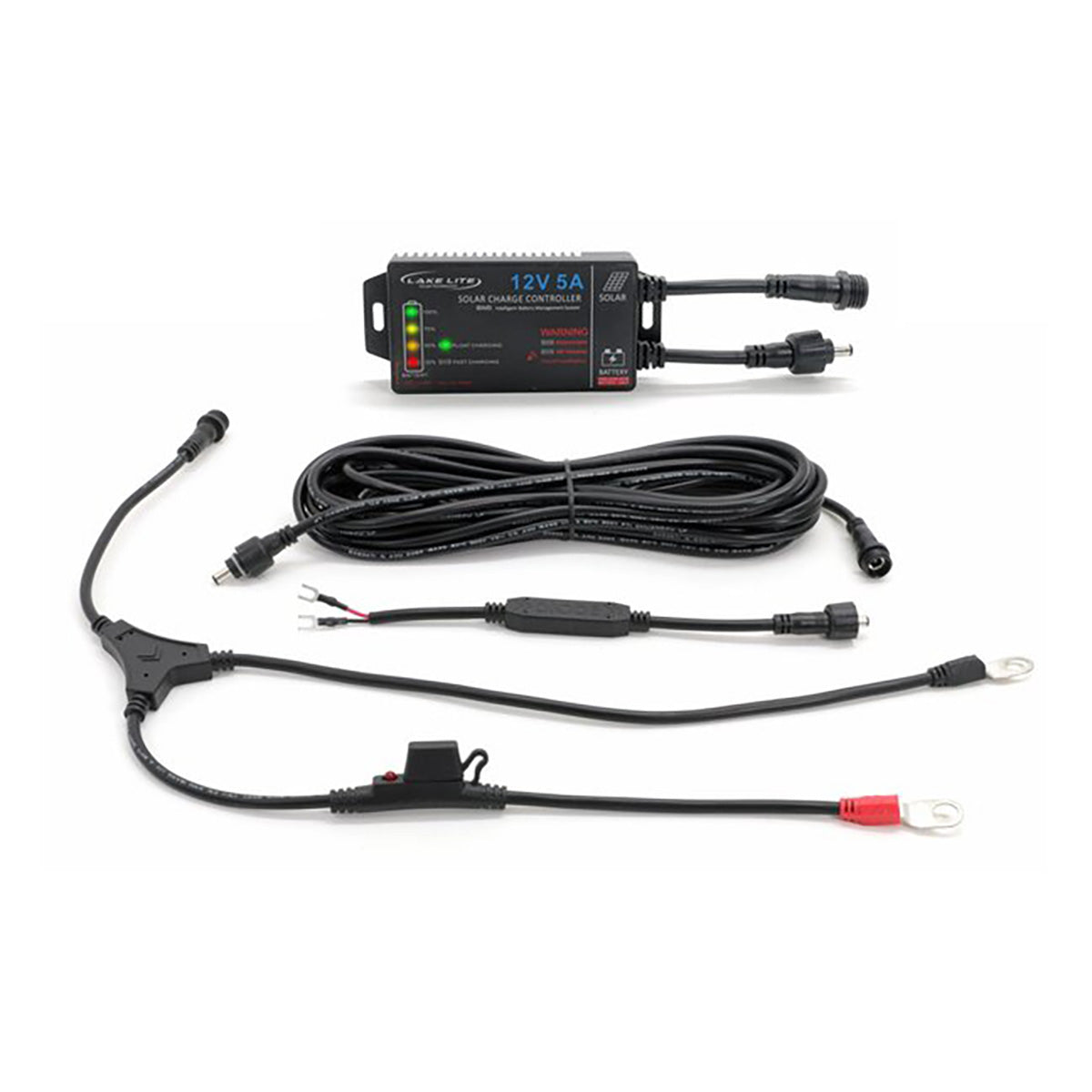 12v Solar Charge regulator and rewiring kit hd