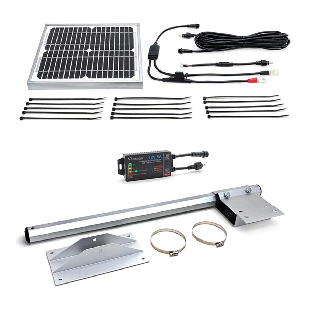 12v Trolling Motor Battery Solar Charging Kit