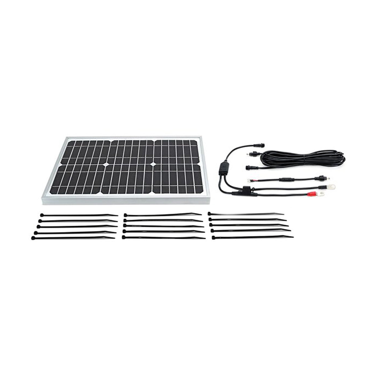 15w-12v Solar Panel & Wiring Kit