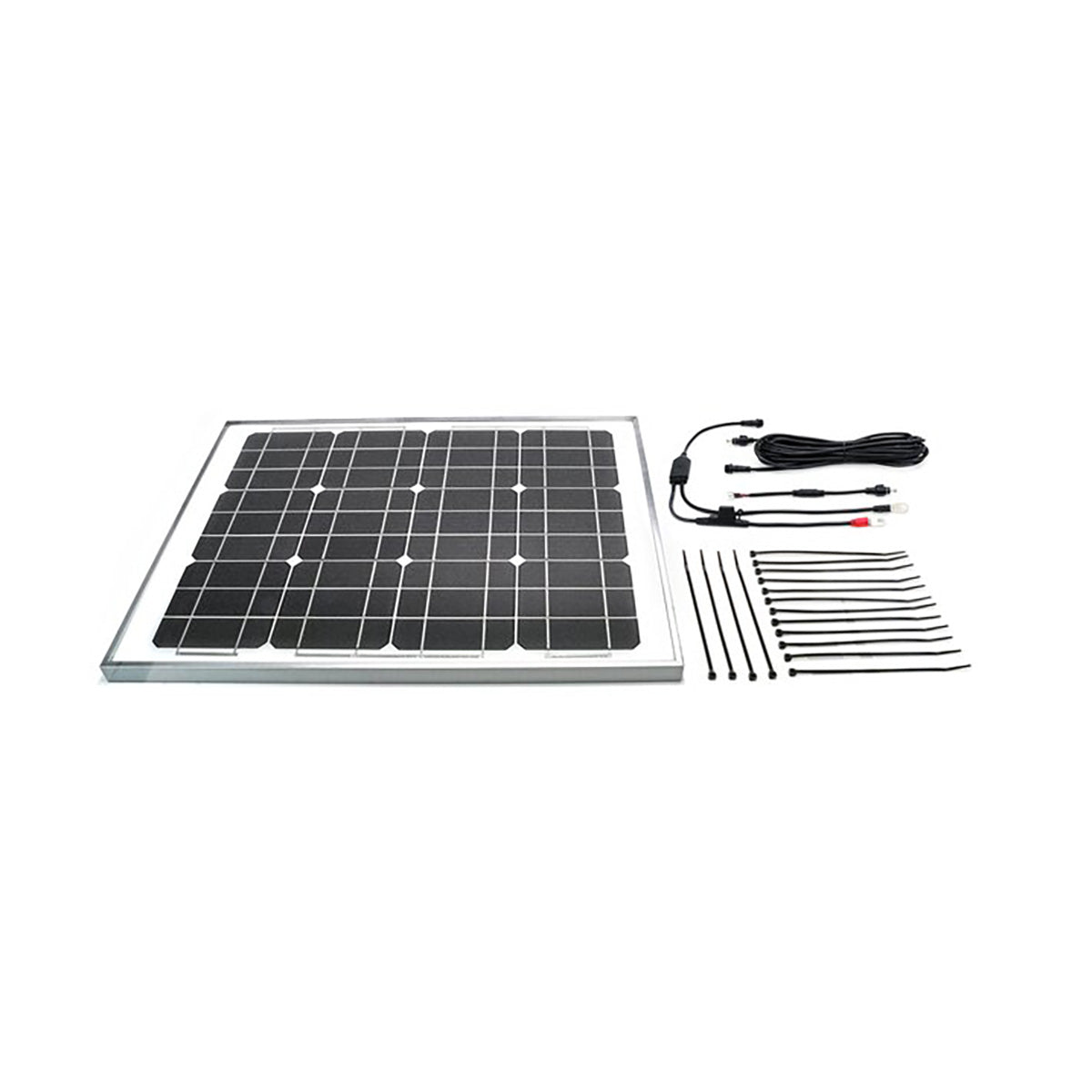 40w-12v Solar Panel & Wiring Kit