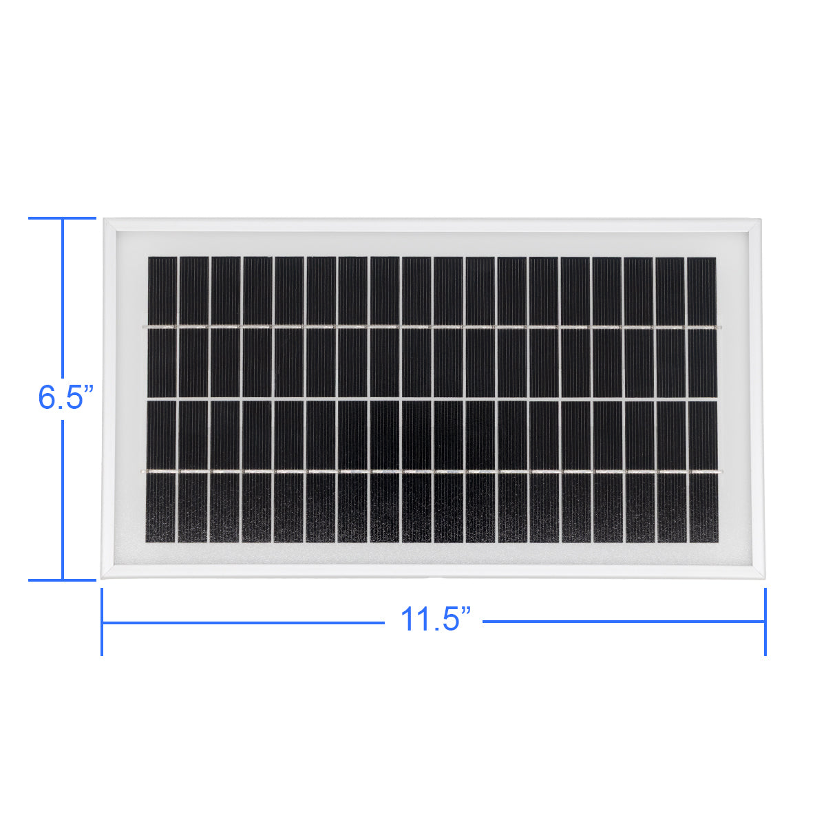 5W-12V Solar Panel & Wiring Kit