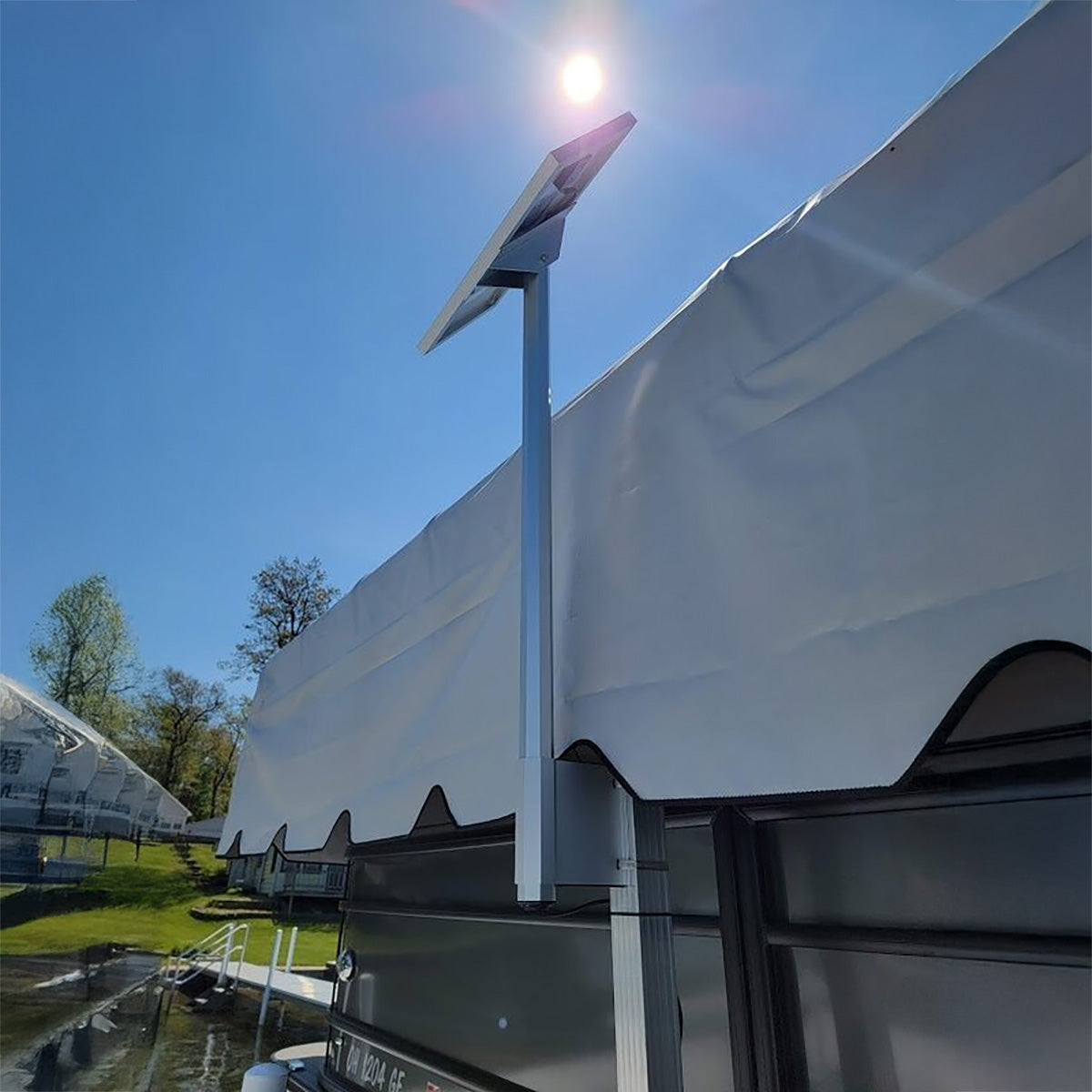 Boat Lift Solar Panel