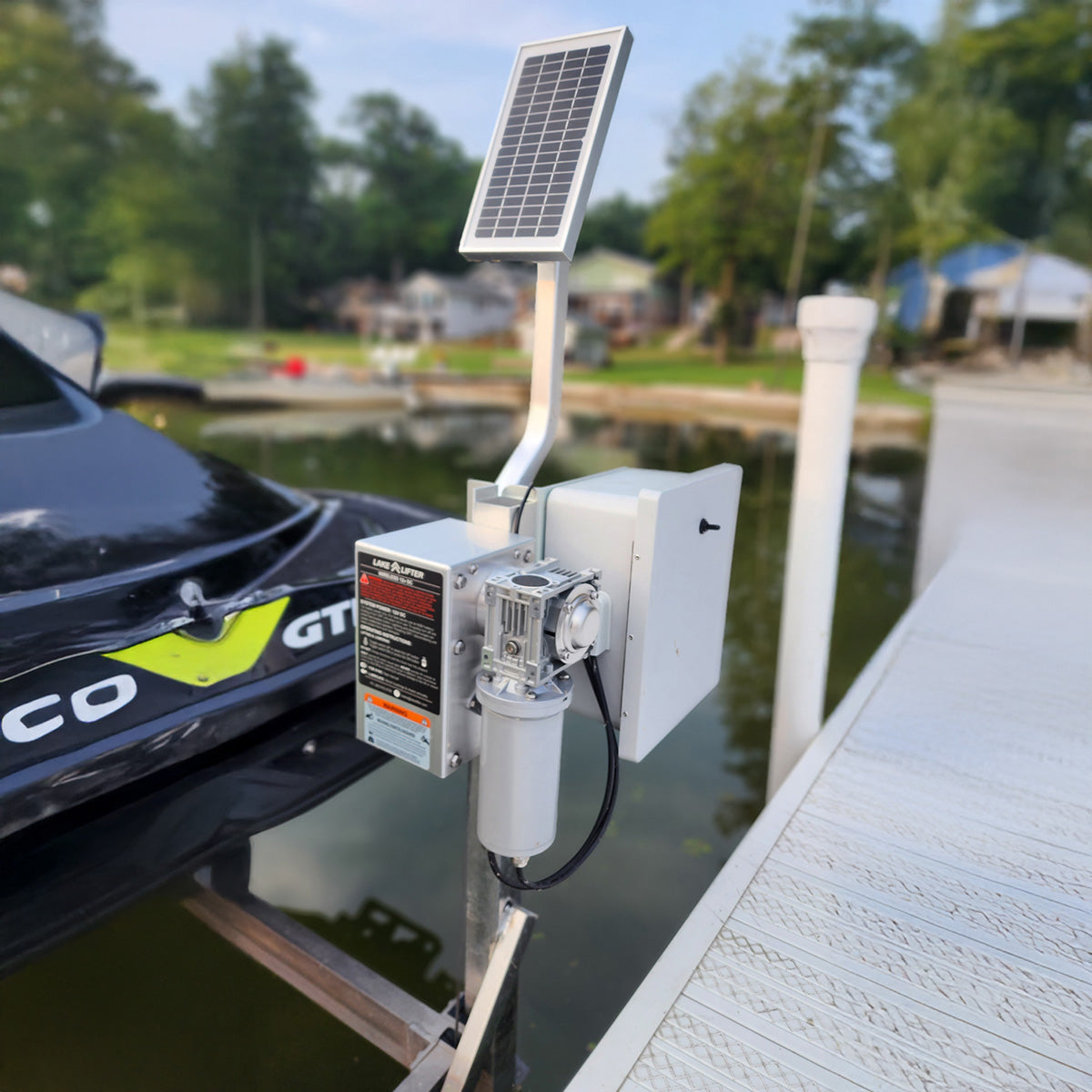 DC - PWC Integrated Winch Box + Solar Charging Kit