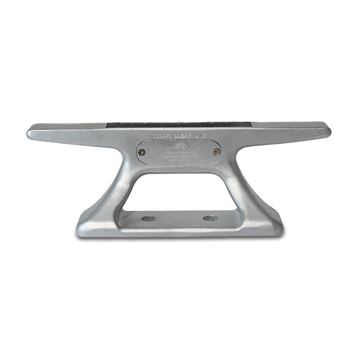 10-inch aluminum solar cleat light, side view
