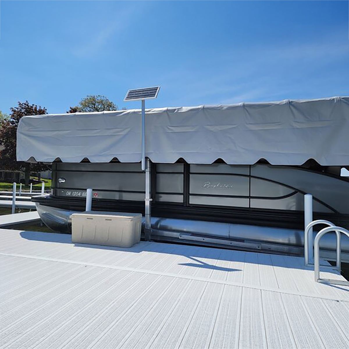 solar charging system set up