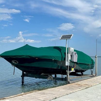 DC - Lake Lifter Direct Drive Boat Lift Motor - w/Wireless Remote + Auto-Stop + Auto-Run