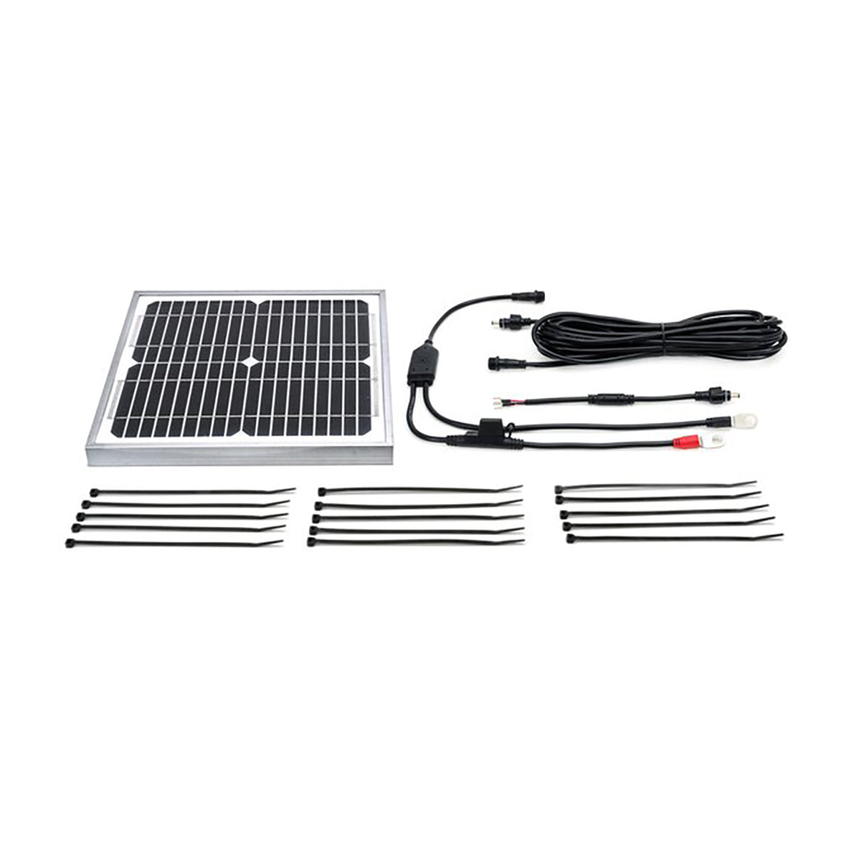 10w-12v Solar Panel & Wiring Kit
