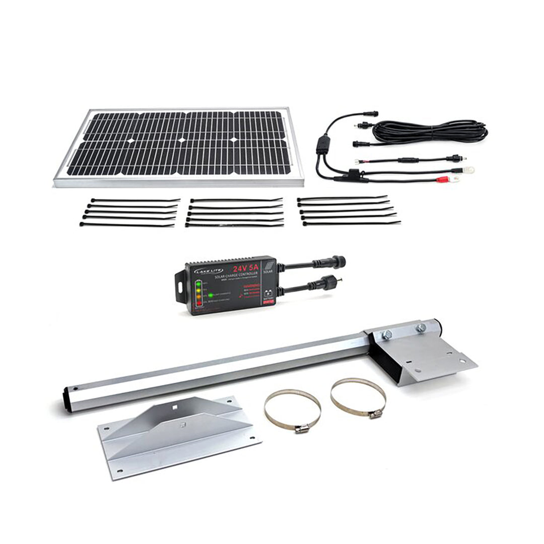 12v/24v/36v Trolling Motor Solar Charging Kits – Lake Lite