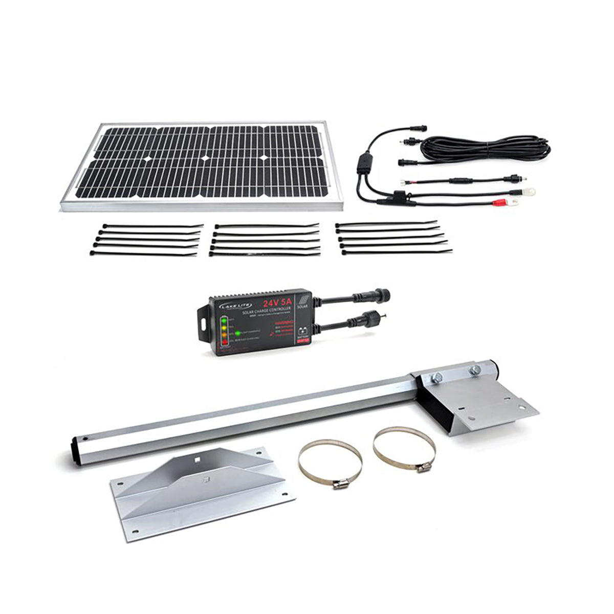 24v Trolling Motor Battery Solar Charging Kit