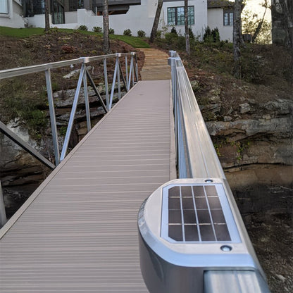 Solar Rail Light - 3 Color LED Switchable
