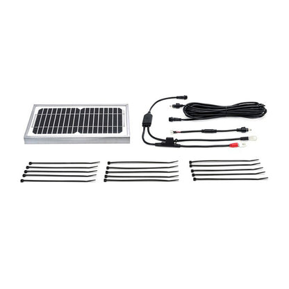 5w-12v Solar Panel & Wiring Kit