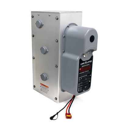 DC Integrated Boat Lift Wireless Direct Drive Motor & 7.5k Winch Box