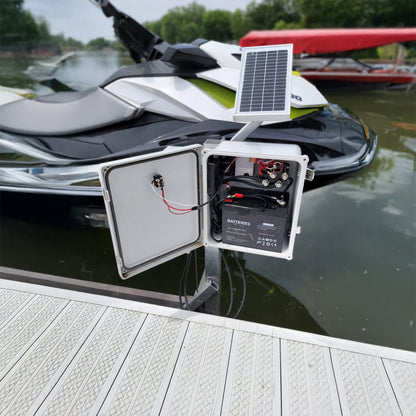 DC - PWC 1.6K Integrated Winch Box + Solar Charging Kit