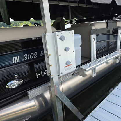 DC Integrated Boat Lift Wireless Direct Drive Motor & 5k Winch Box