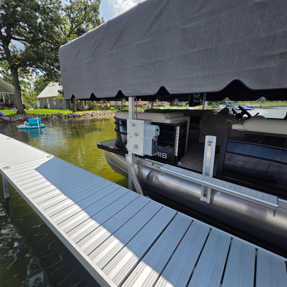 DC Integrated Boat Lift Wireless Direct Drive Motor & 7.5k Winch Box