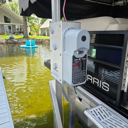 AC Integrated Boat Lift Wireless Direct Drive Motor & 6k Winch Box