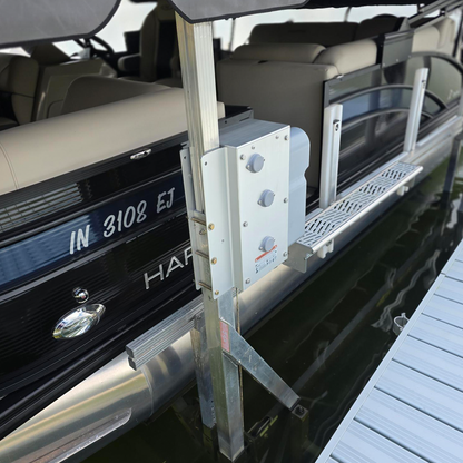 DC Integrated Boat Lift Wireless Direct Drive Motor & 6k Winch Box
