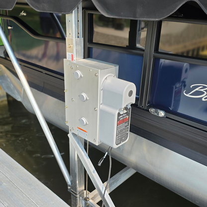 DC Integrated Boat Lift Wireless Direct Drive Motor & 10k Winch Box
