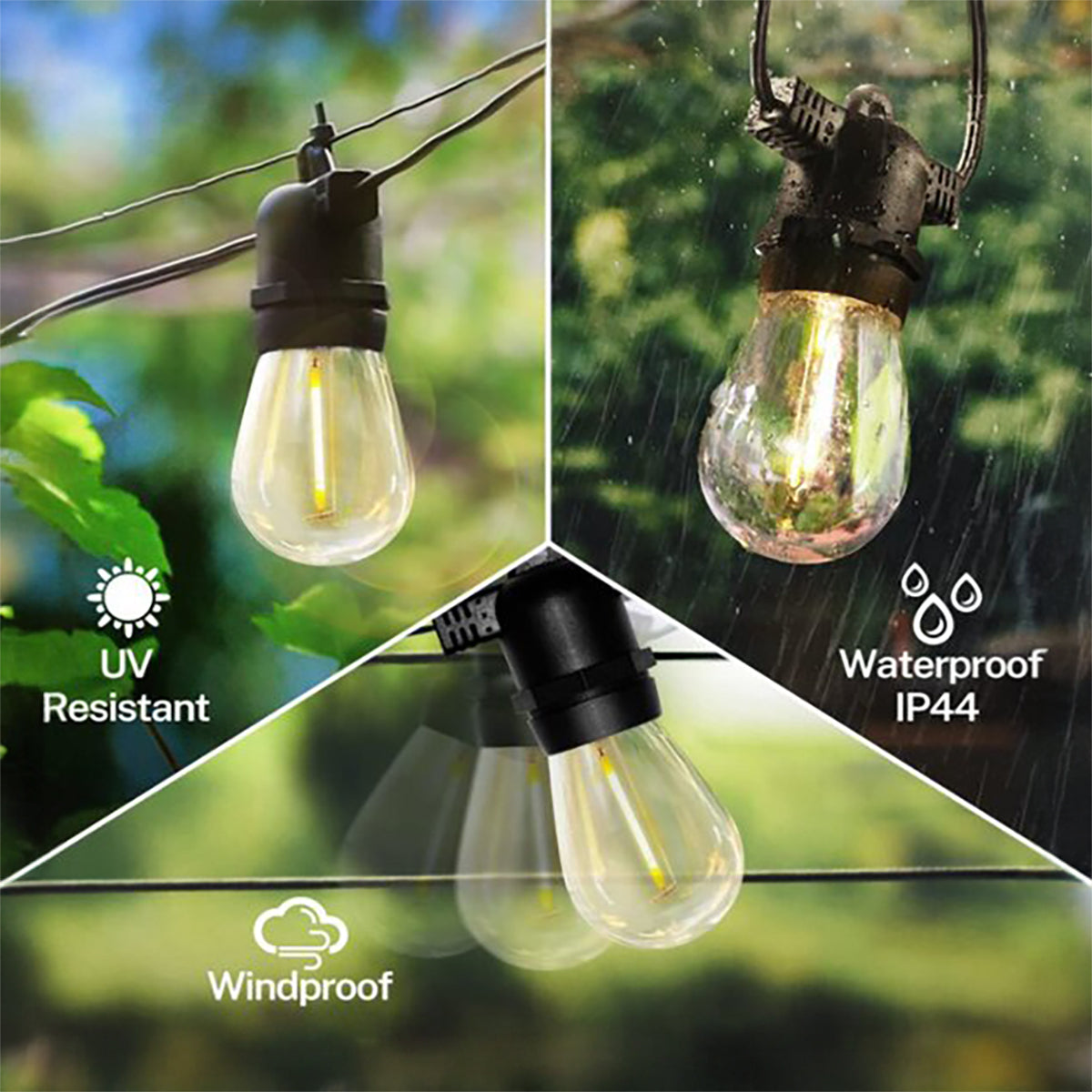 Wireless Boat Lift Canopy LED String Lights Kit