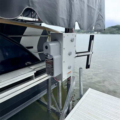 DC Integrated Boat Lift Wireless Direct Drive Motor & 7.5k Winch Box