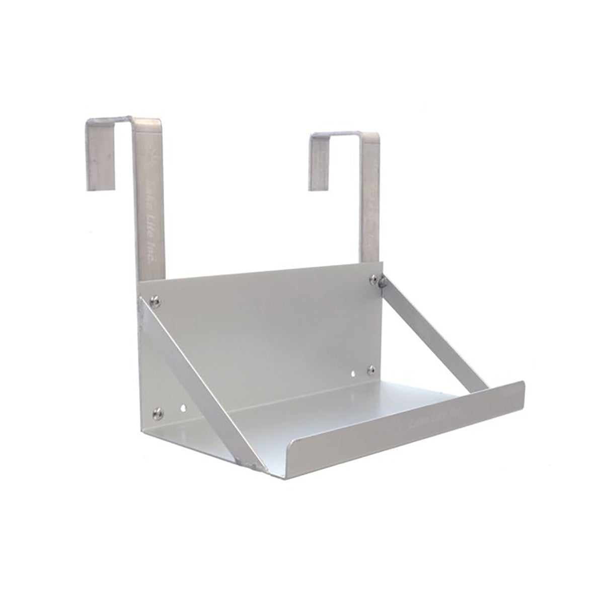 Single Hanging Boat Lift Battery Tray - Square Arms