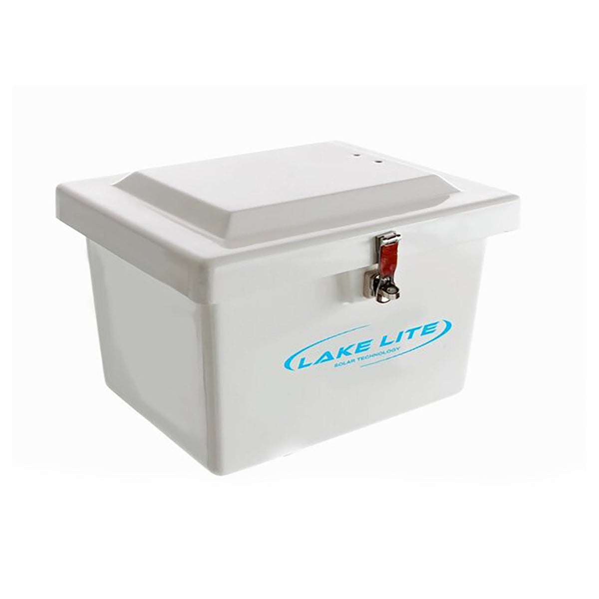 White Fiberglass Battery Box - Small