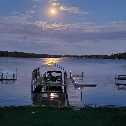 Solar Dock Post Lights