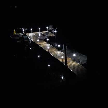Solar Dock Post Lights