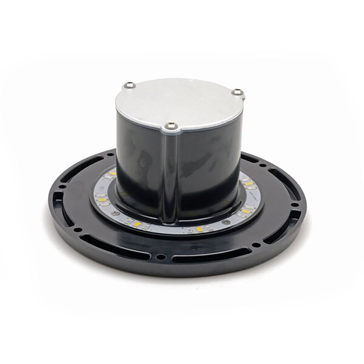 Solar Piling Light Replacement Top (Black) - 3 Color LED Switchable