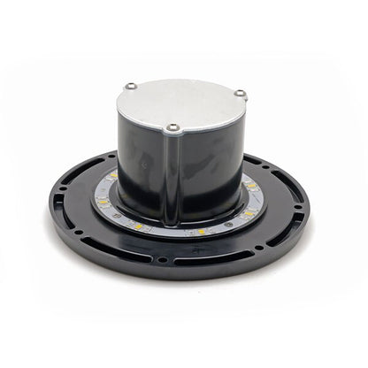 Solar Piling Light Replacement Top (Black) - 3 Color LED Switchable