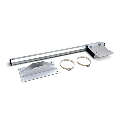 Metal bracket set on a white background