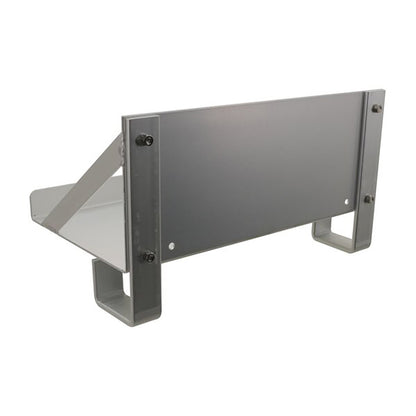Single cantilever boat lift battery tray, side view