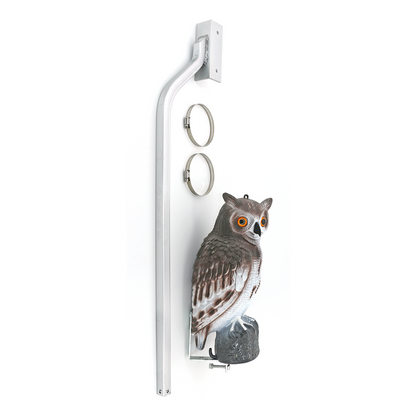  Great Horned Owl Scare Kit Lake Lite Boat Lift Great Horned Owl Scare Kit helps to keep those annoying birds from perching on your canopy.