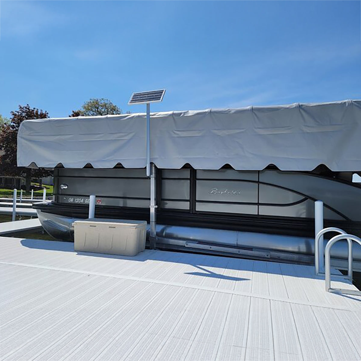 solar charging system set up