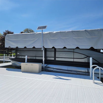 solar charging system set up