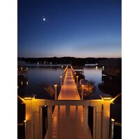 Solar Underglow Lights for Brock Docks White