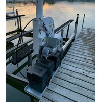 24v Direct Drive Boat Lift Motor + 20w-24v Boat Lift Charging Kit